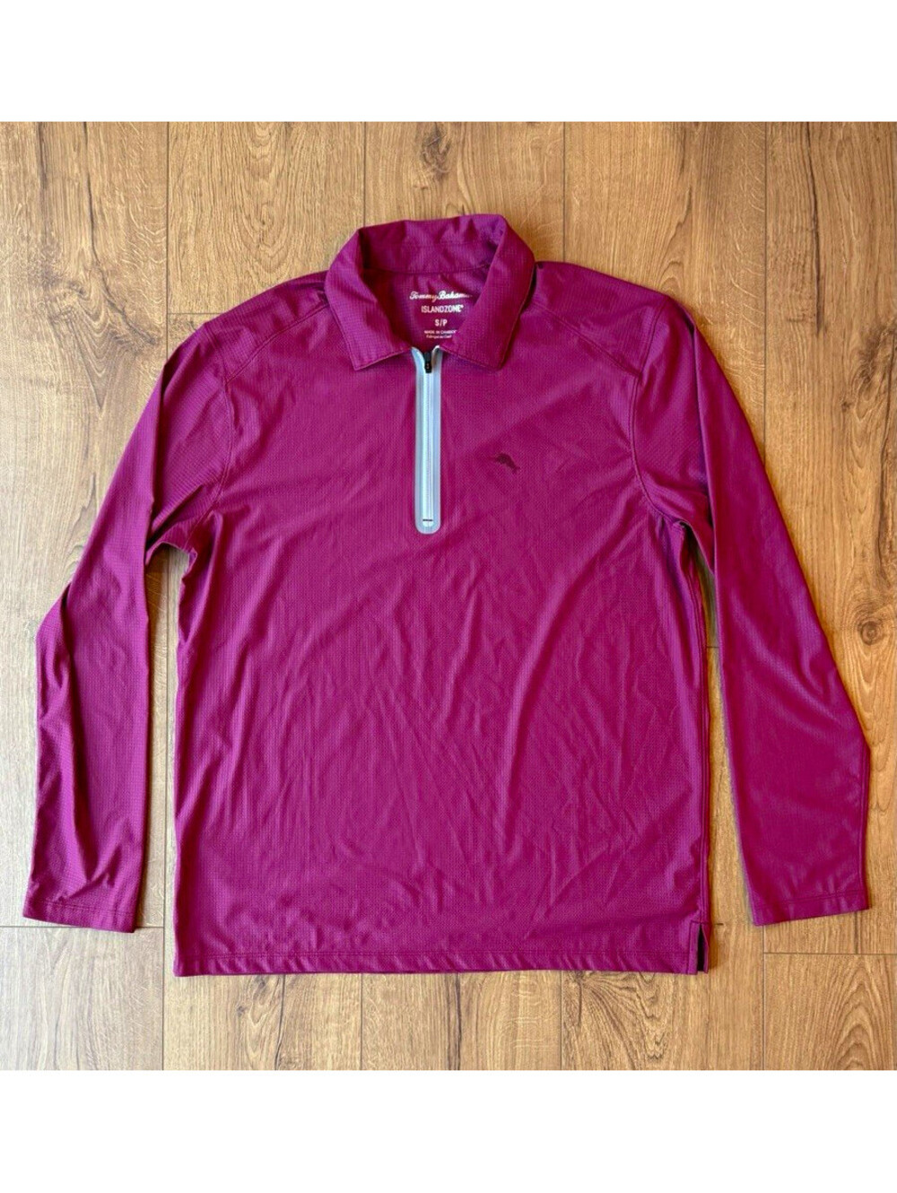 Tommy Bahama IslandZone Men’s 1/4 Zip Long Sleeve Polo Sz S